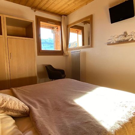 Vue Panoramique Sur Les Montagnes Plein Sud - T2 Skis Aux Pieds, Piscine & Spa Flaine Zimmer foto