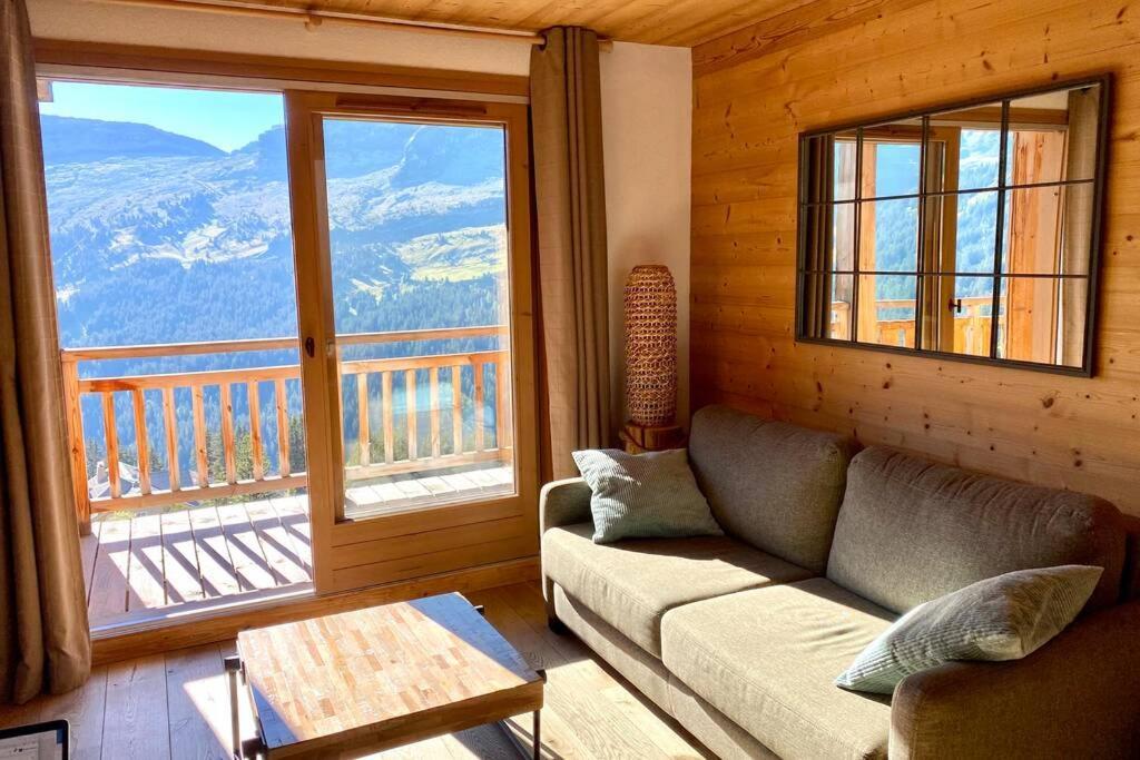 Vue Panoramique Sur Les Montagnes Plein Sud - T2 Skis Aux Pieds, Piscine & Spa Flaine Exterior foto