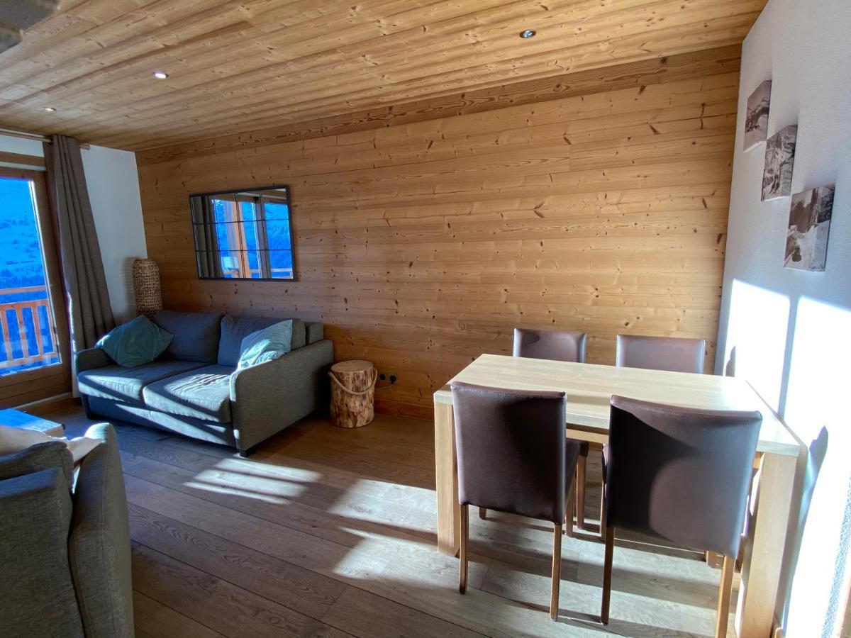 Vue Panoramique Sur Les Montagnes Plein Sud - T2 Skis Aux Pieds, Piscine & Spa Flaine Exterior foto