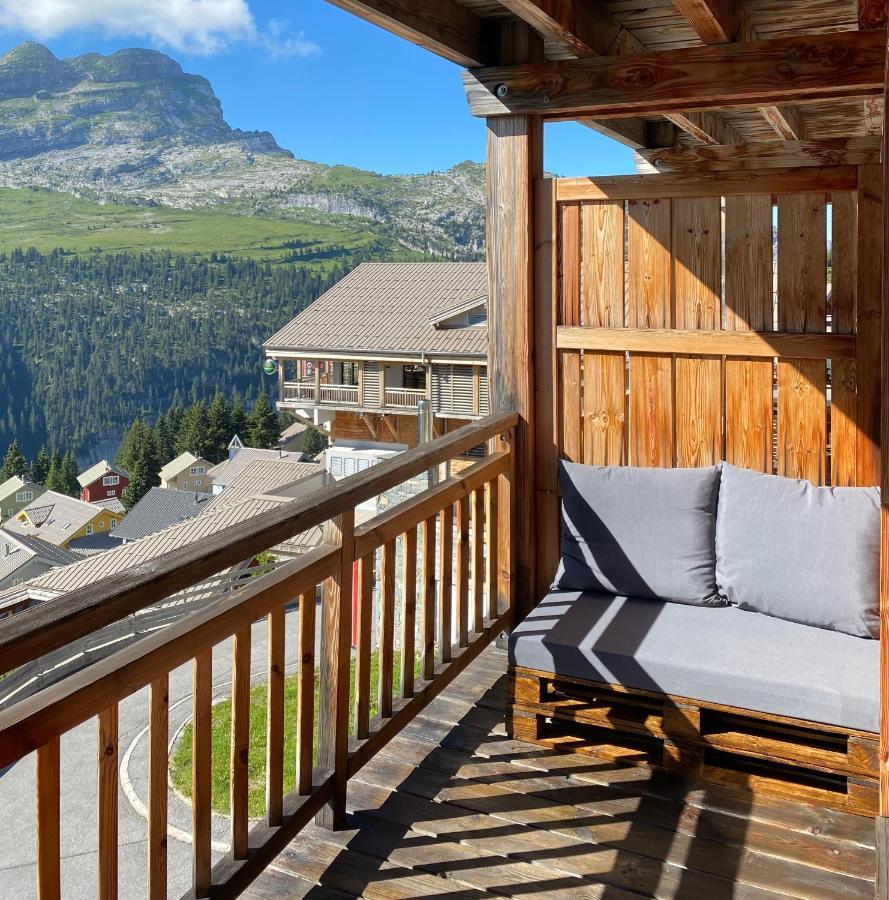Vue Panoramique Sur Les Montagnes Plein Sud - T2 Skis Aux Pieds, Piscine & Spa Flaine Exterior foto